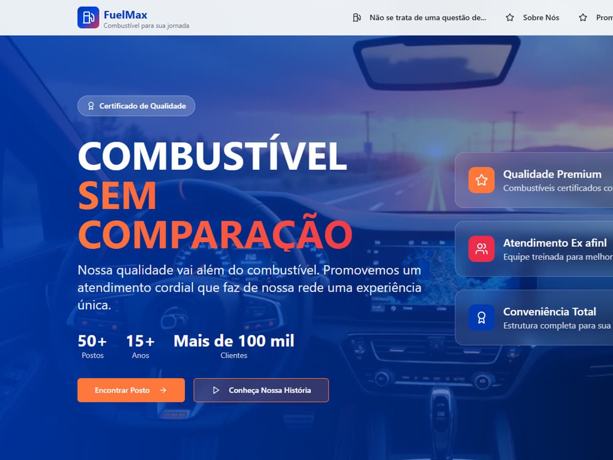 Site do projeto FuelMax